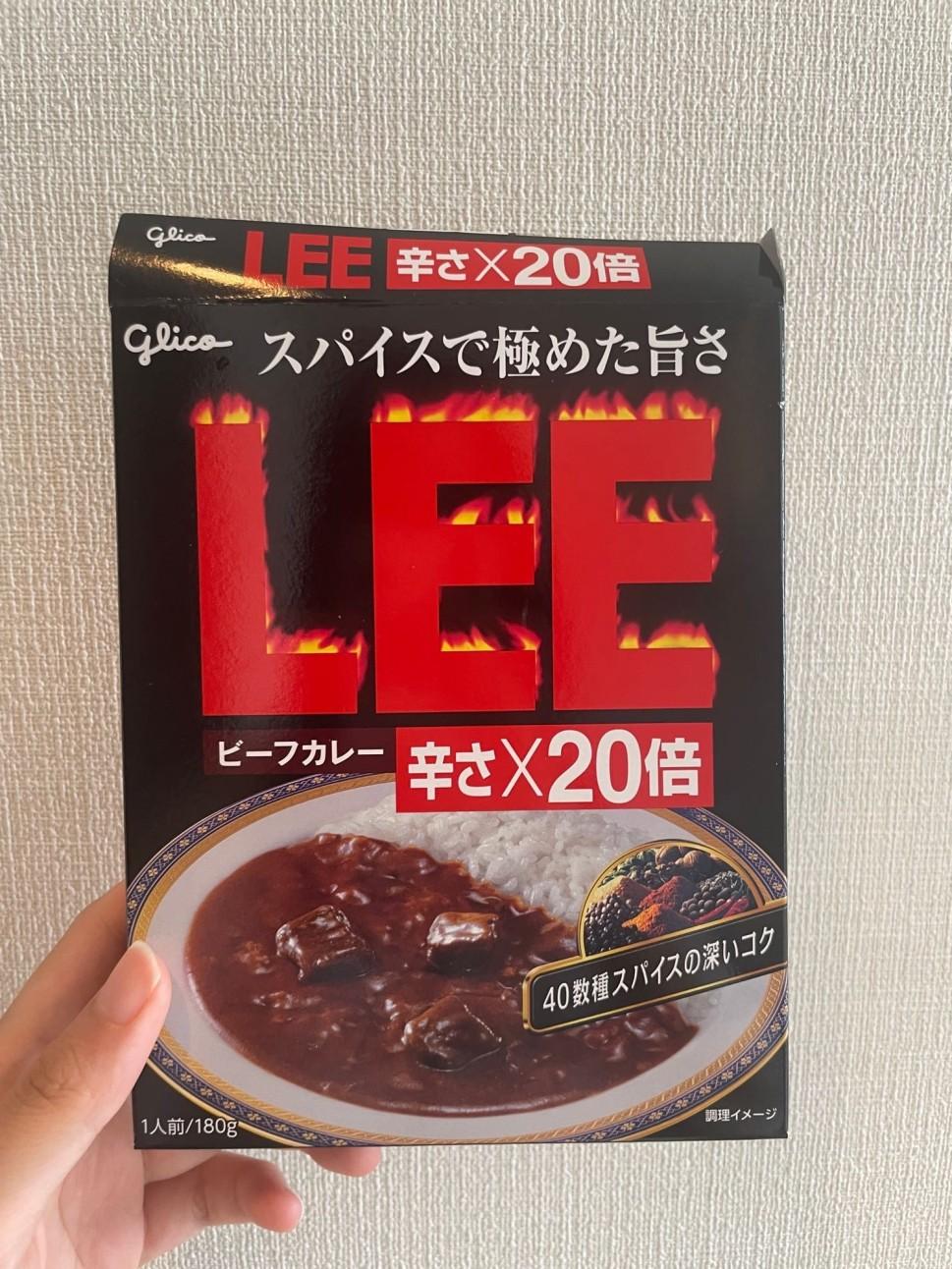 統合済み】LEE ビーフカレー 20倍 2.08KM - 江崎グリコ | 辛メーター