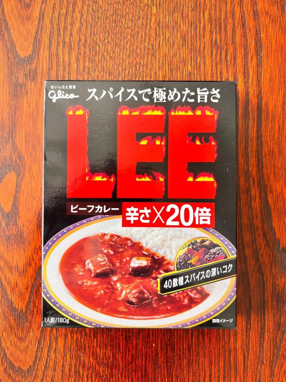 統合済み】LEE ビーフカレー 20倍 2.08KM - 江崎グリコ | 辛メーター